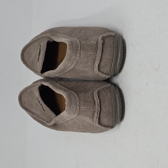 Coach Mary Lock Up Suede Leather Taupe Color Loafers Drivers Women's Size 9.5 - Picture 4 of 6